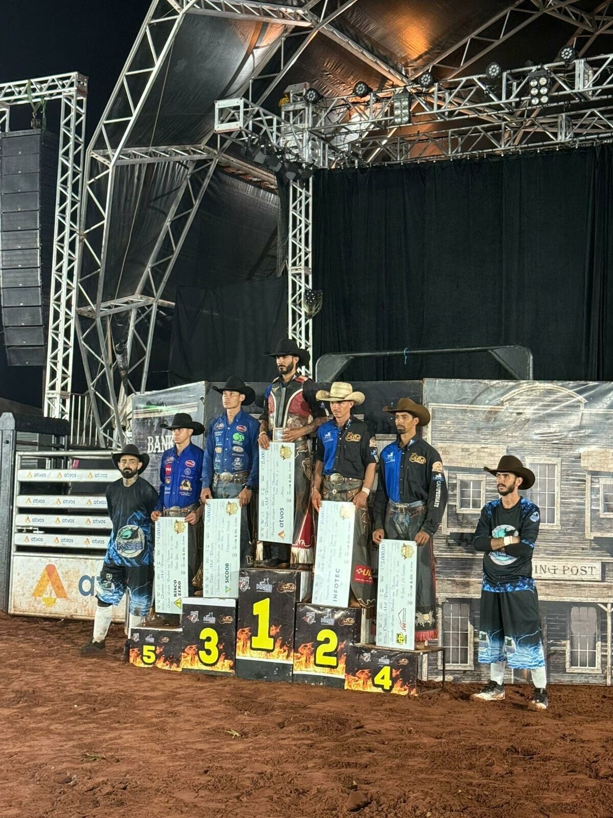 Imagem de compartilhamento para o artigo Costa Rica no pódio: Alisson Moreira é vice-campeão e fatura R$ 10 mil na 4ª Expo Rica da MS Todo dia